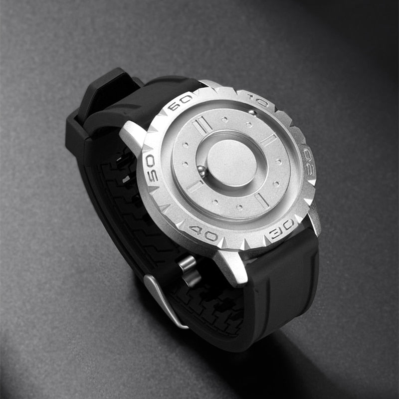 Magnetische Edelstahl Armbanduhr "Insolito no.943" - PITANI