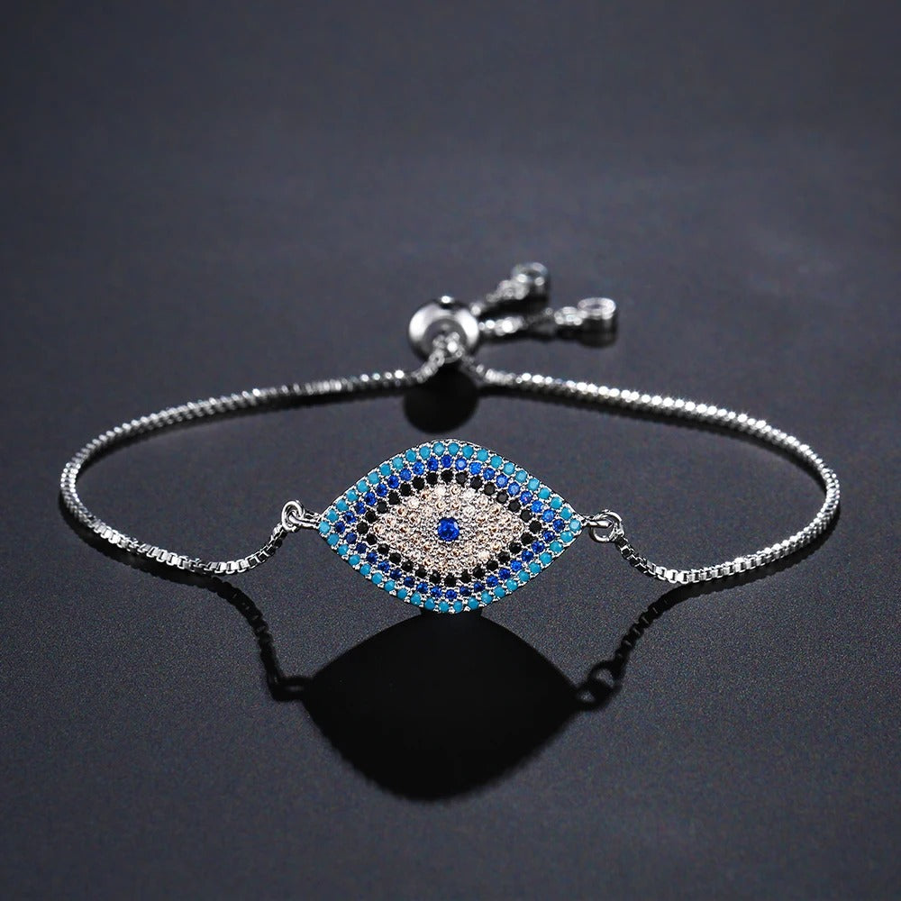 Edelstahl/Stoff Armband "Turco Alla Moda no.556" - PITANI