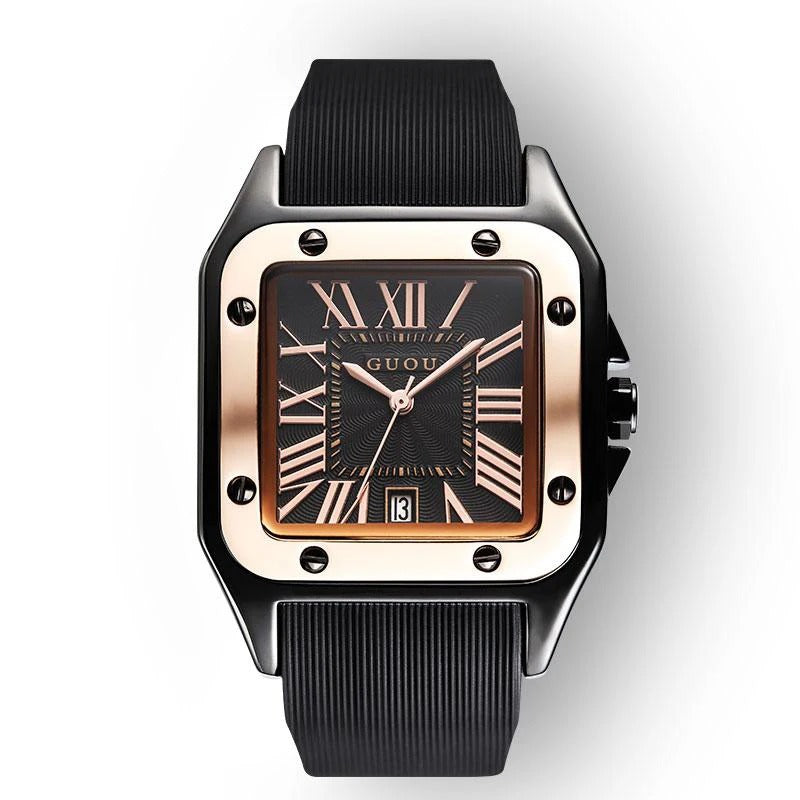 Silikon Armbanduhr "Orologio con numeri romani no.471" - PITANI