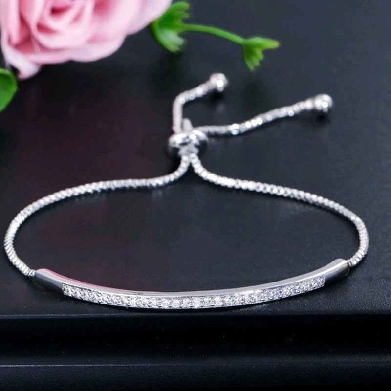 Edelstahl Glitzer Armband "Regolabile no.513" - PITANI
