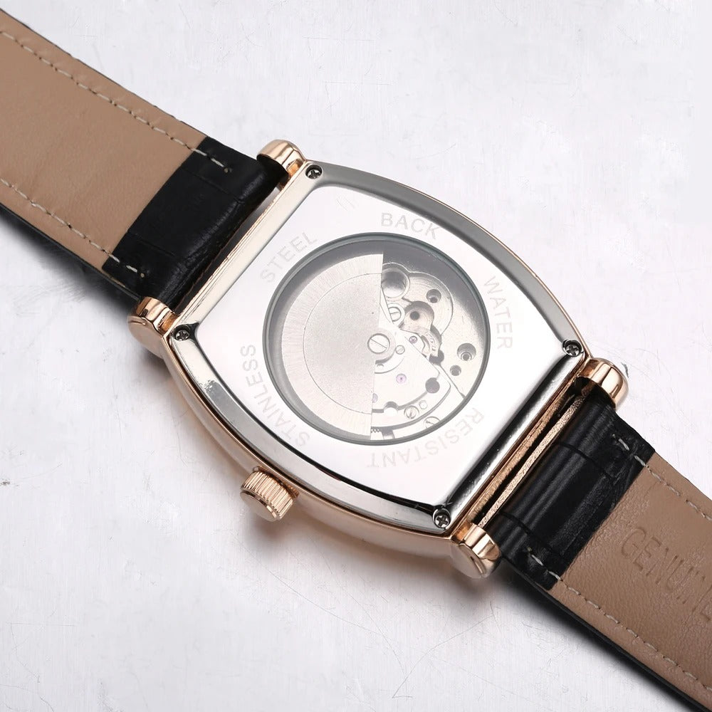 Automatik Leder Armbanduhr "Movimento Meccanico no.141" - PITANI