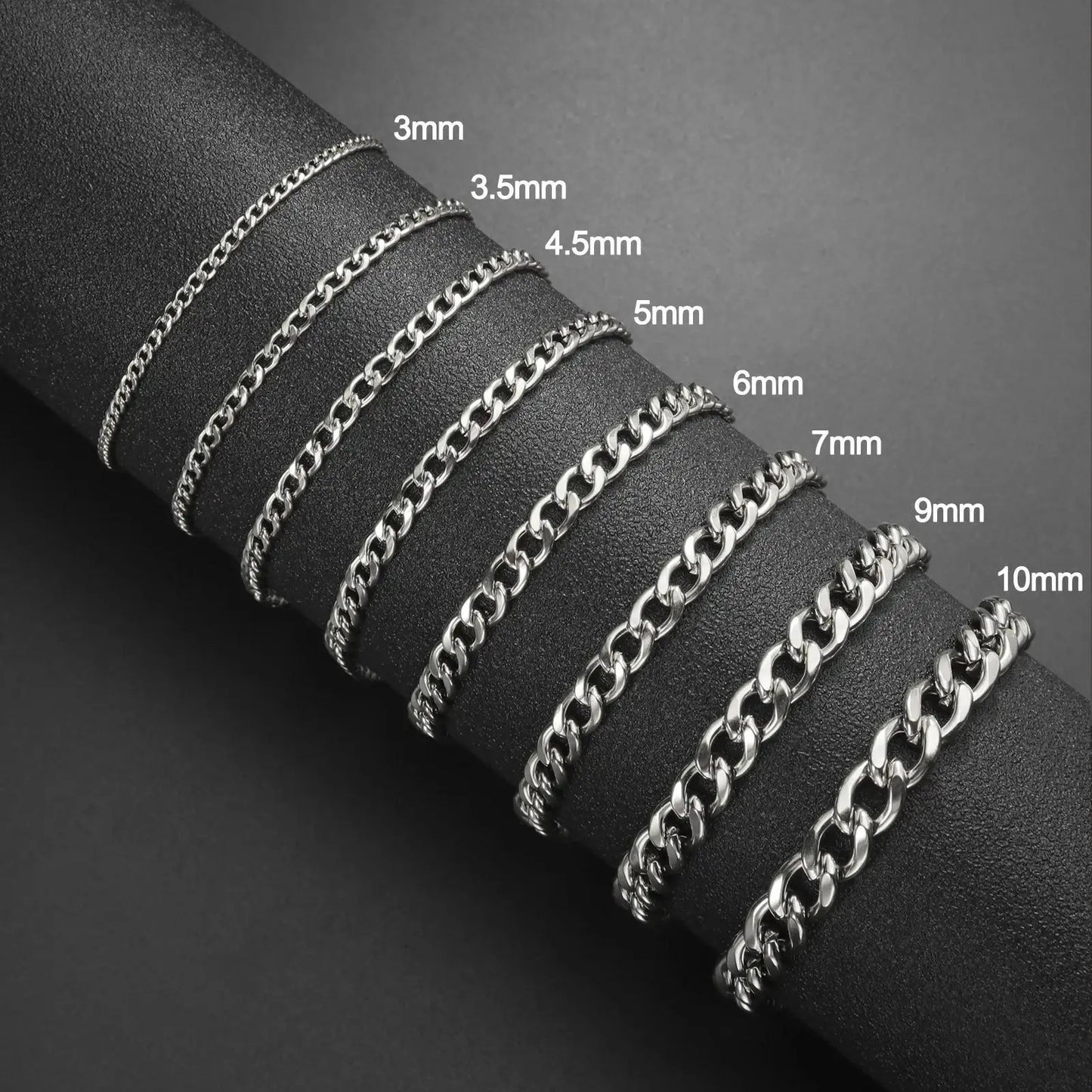 Edelstahl Armband in Silber oder Gold "Bracciale minimalista no.5203" - PITANI