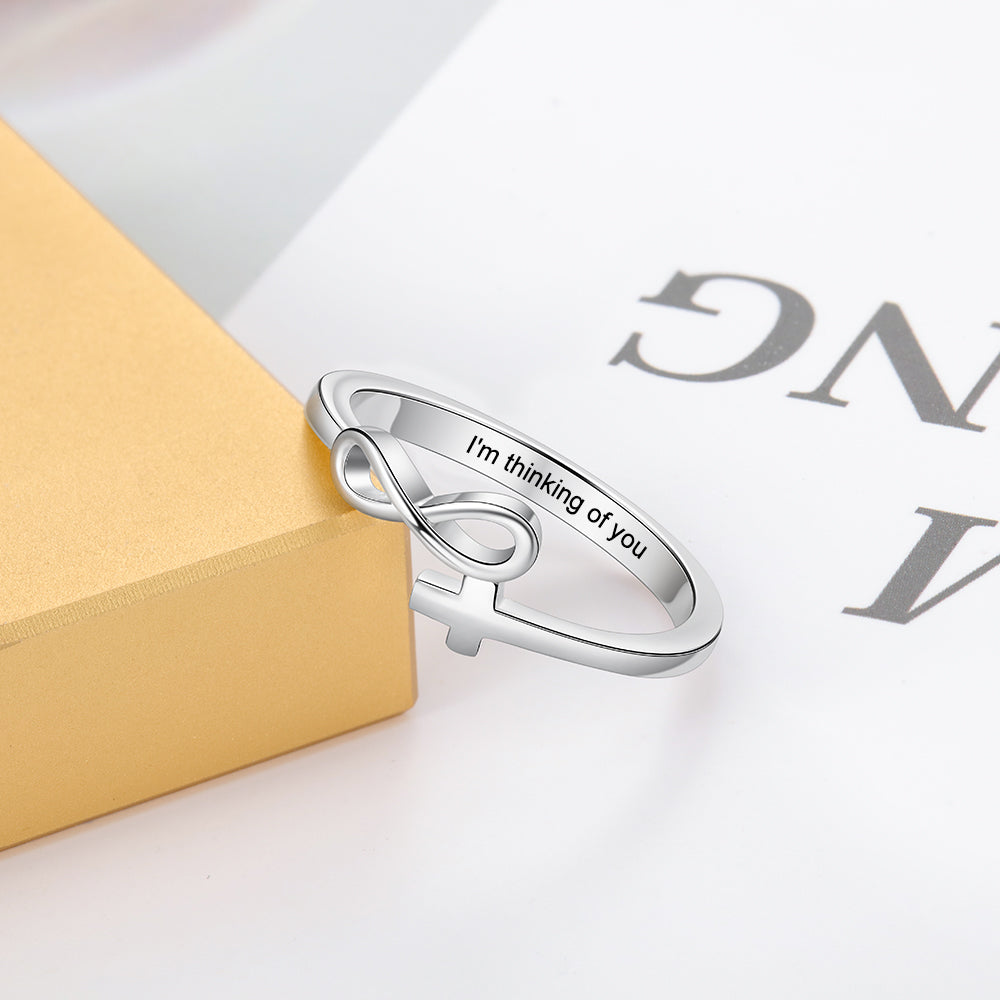 Personalisierter Edelstahl Ring "I regali no.155" - PITANI