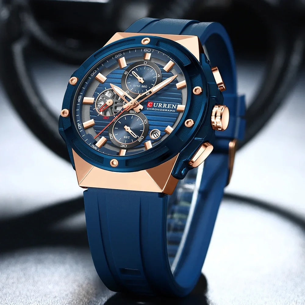 Silikonband Armbanduhr "Orologio Sportivo Multifunzionale no.417" - PITANI