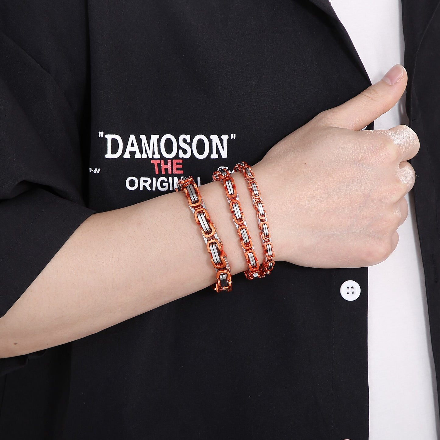 Edelstahl Armband "Imperatore"