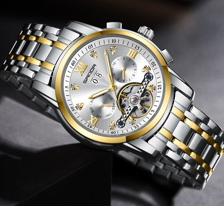 Edelstahl Automatik Armbanduhr "Pilanti no.425" - PITANI