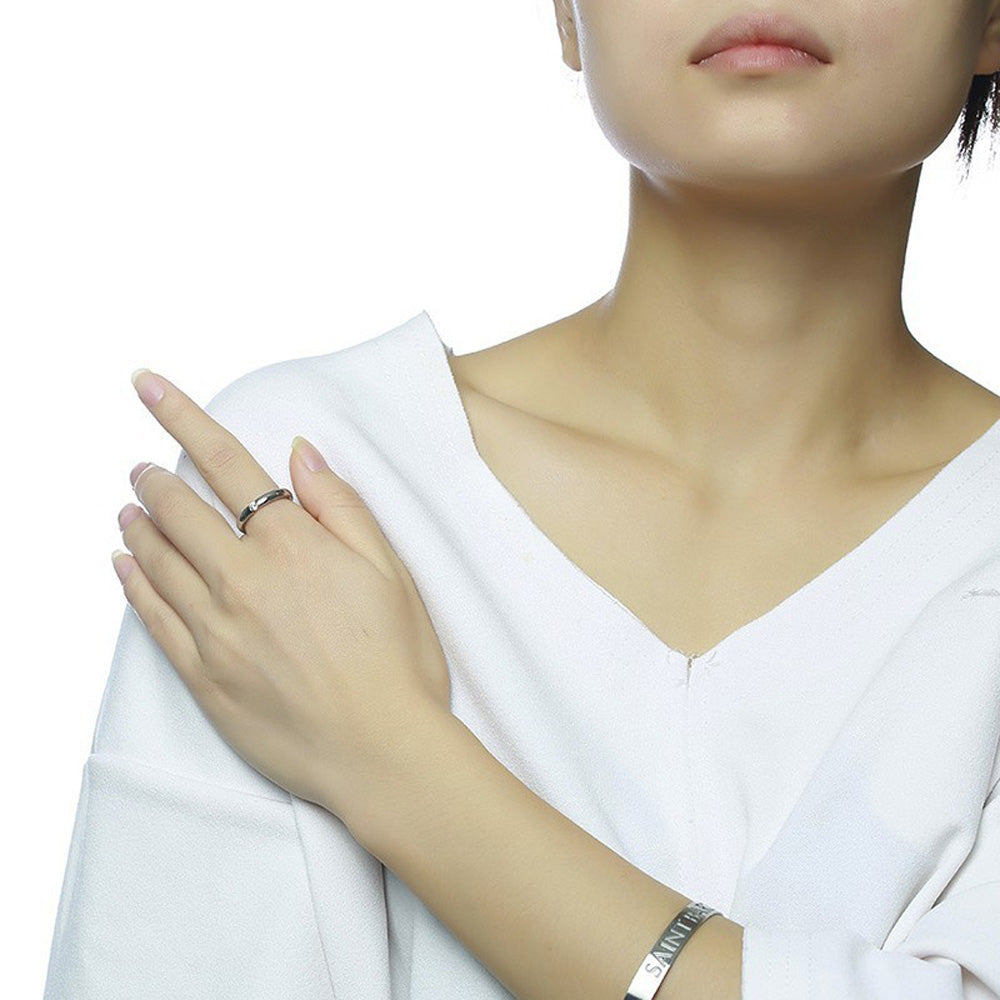 Personalisierter Edelstahl Ring "Bande" - PITANI