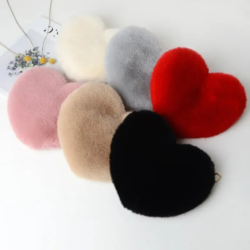 Premium "A forma di cuore no.208" Handtasche/Clutch Größe "S " - PITANI