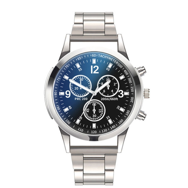 Edelstahl Armbanduhr "Tre Occhi no.400" - PITANI