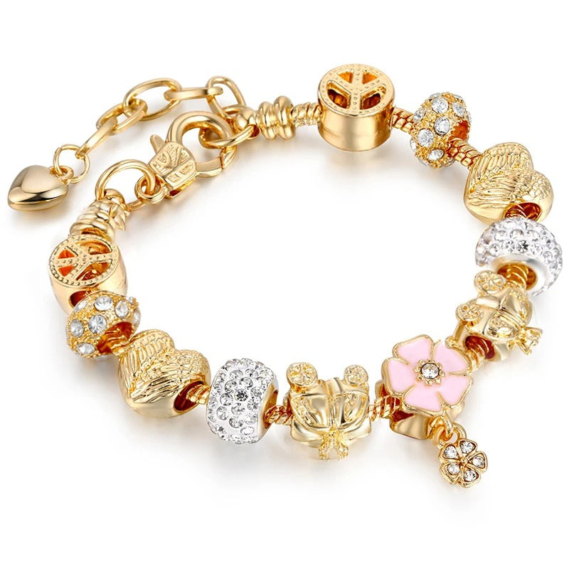 Edelstahl Armband "Ciondolo a Forma Di Cuore no.531" - PITANI