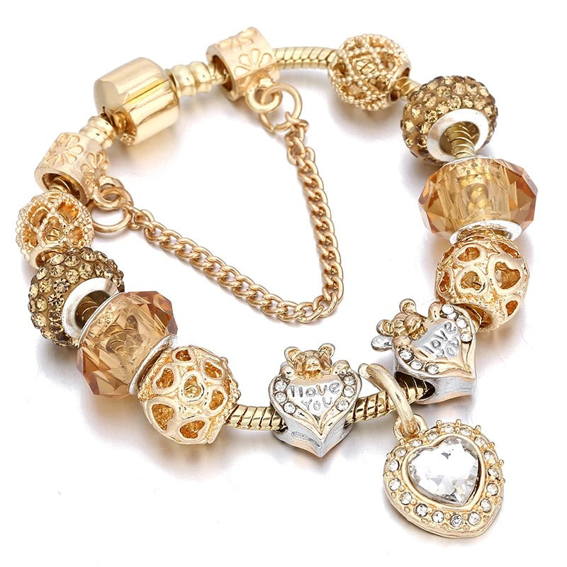 Edelstahl Armband "Ciondolo a Forma Di Cuore no.531" - PITANI
