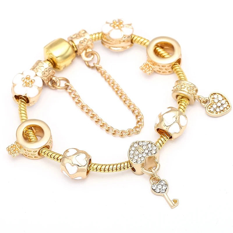 Edelstahl Armband "Ciondolo a Forma Di Cuore no.531" - PITANI