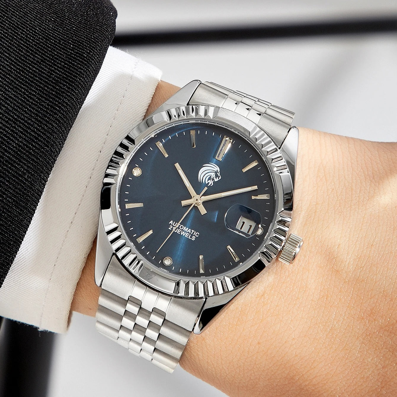 SALE | Edelstahl Armbanduhr "Orologio Da Polso Automatico no.419" - PITANI