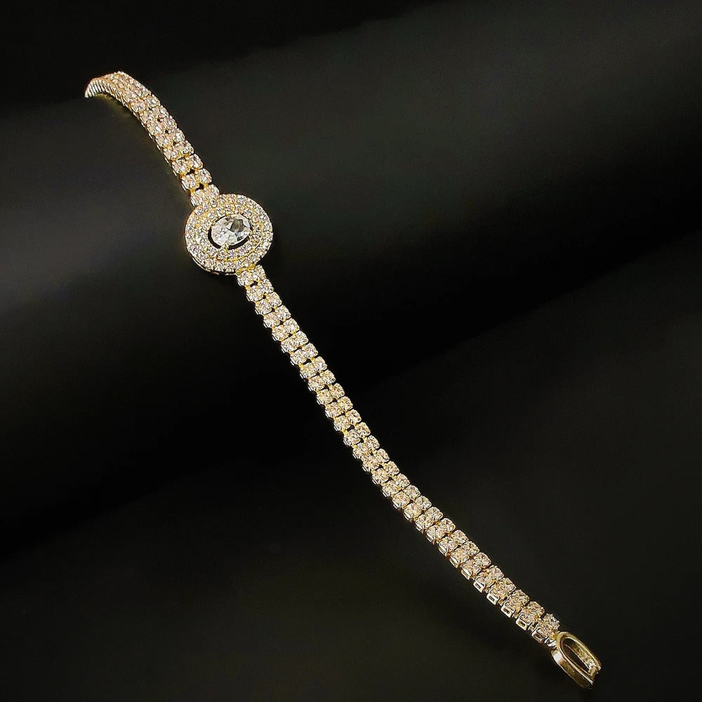 Edelstahl Glitzer Armband "Braccialetto Principessa no.5218" - PITANI