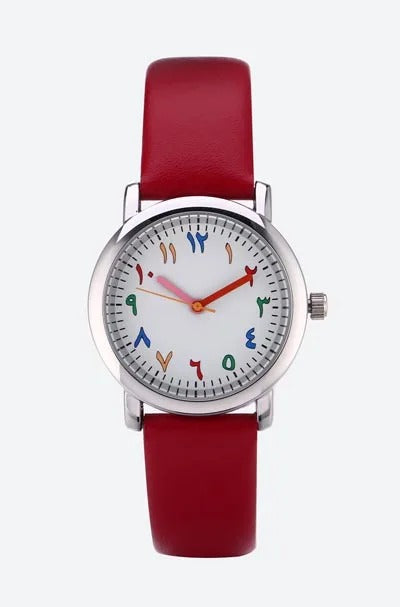 Armbanduhr in bunter Arabischer Schrift "Guarda Sport Casual per Ragazzi no.3081" - PITANI