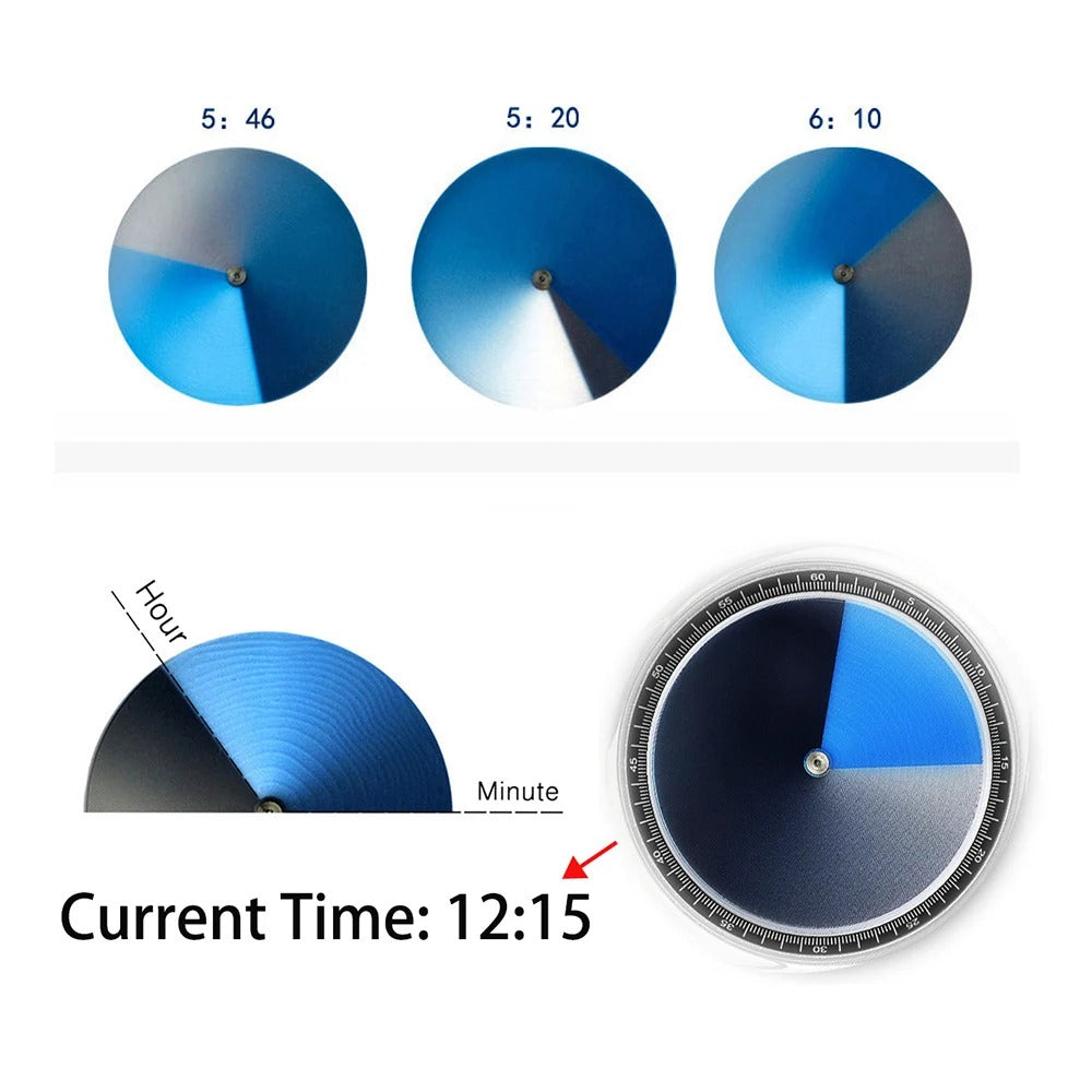 Rotierende Farben Armbanduhr "Uomo Blu Creativo no.448 " - PITANI