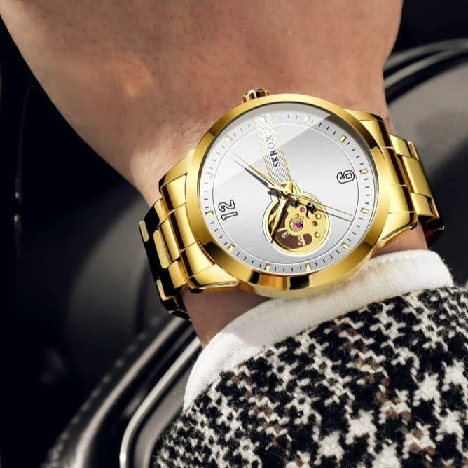 Edelstahl Automatik Armbanduhr "Scheletrato Automatico no.110" - PITANI