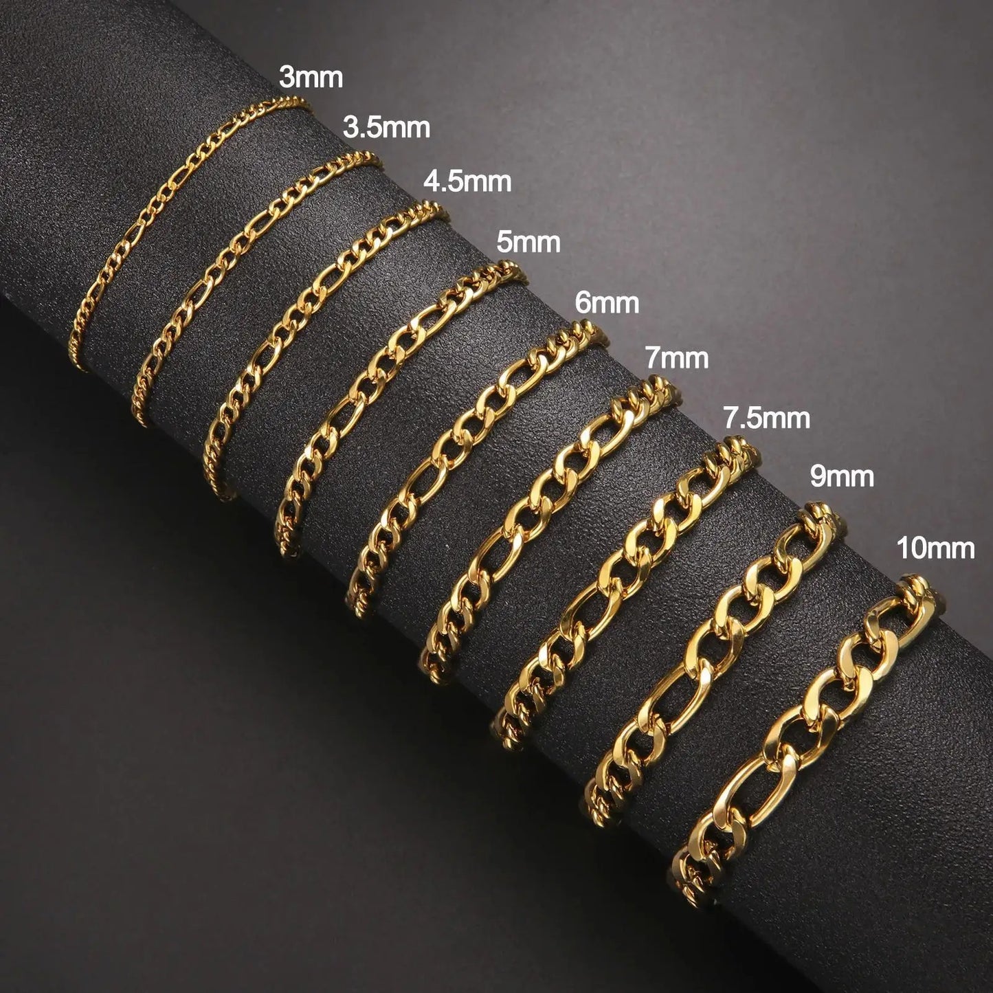 Edelstahl Armband in Silber oder Gold "Bracciale minimalista no.5203" - PITANI