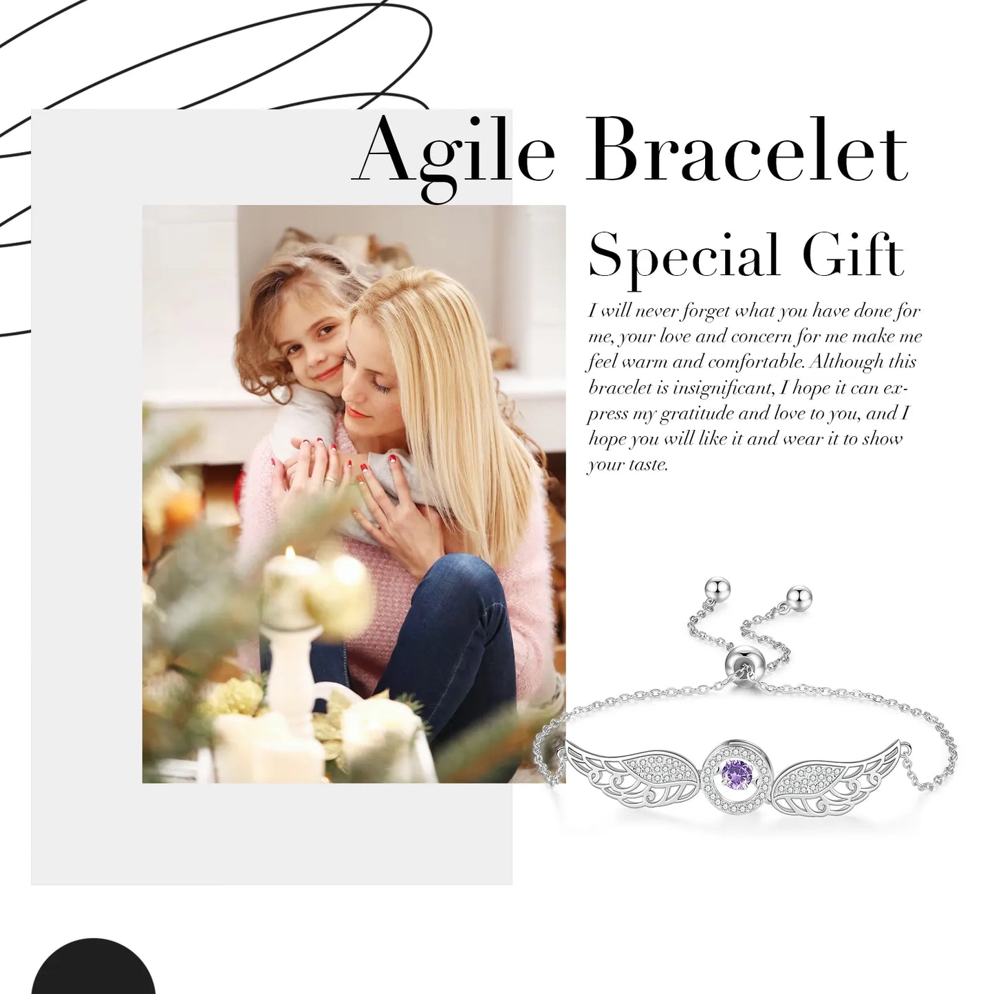 Personalisiertes Edelstahl Armband "Mamma" - PITANI