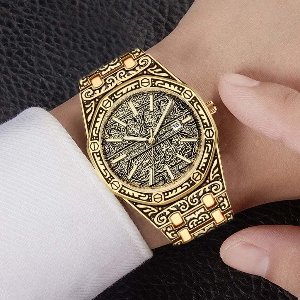 Edelstahl Armbanduhr "Guarda Il Calendario Di Lusso no.421" - PITANI