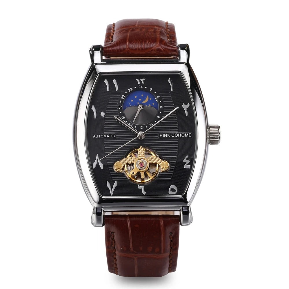 Automatik Leder Armbanduhr "Movimento Meccanico no.141" - PITANI