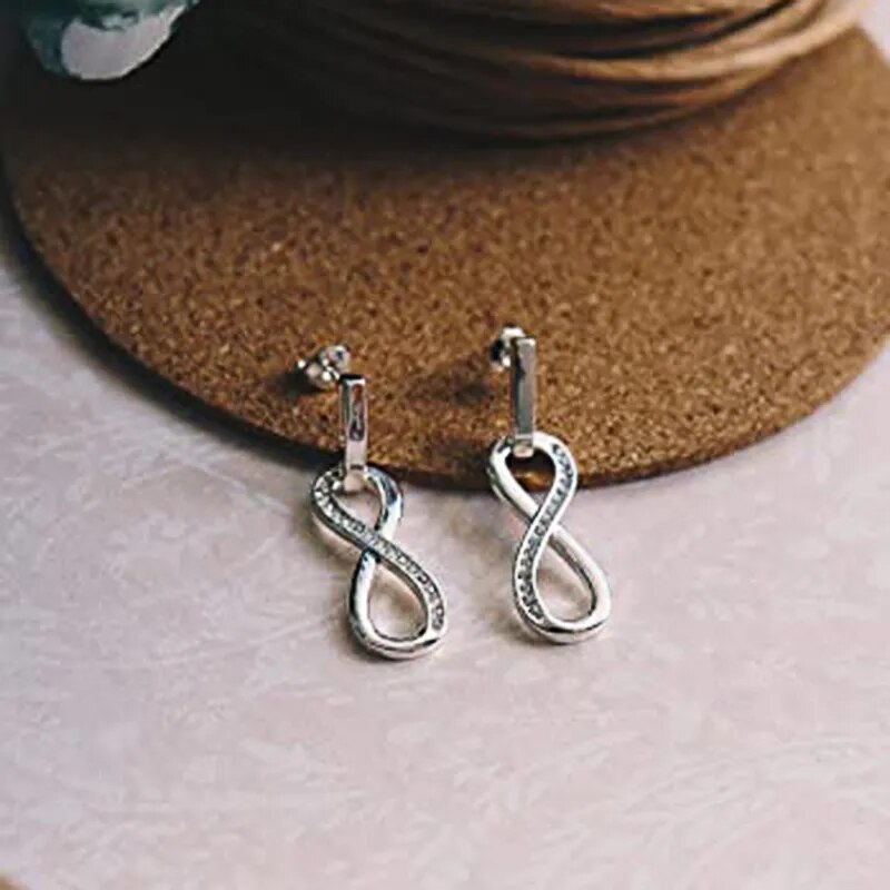 Edelstahl Ohrringe "Infinito per Sempre no.620" - PITANI