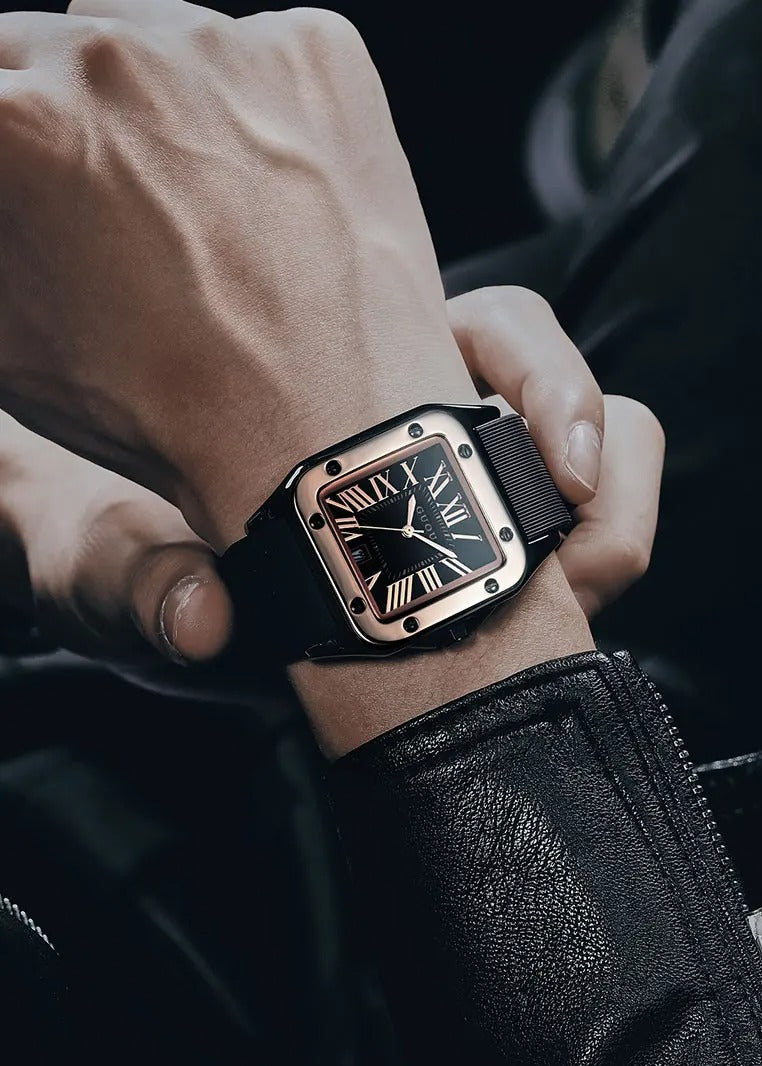 Silikon Armbanduhr "Orologio con numeri romani no.471" - PITANI