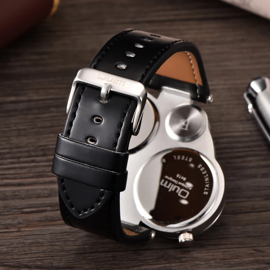 Leder Armbanduhr "Fuso Orario no.825" - PITANI