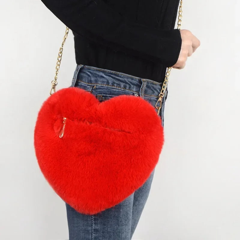 Premium "A forma di cuore no.208" Handtasche/Clutch Größe "S " - PITANI