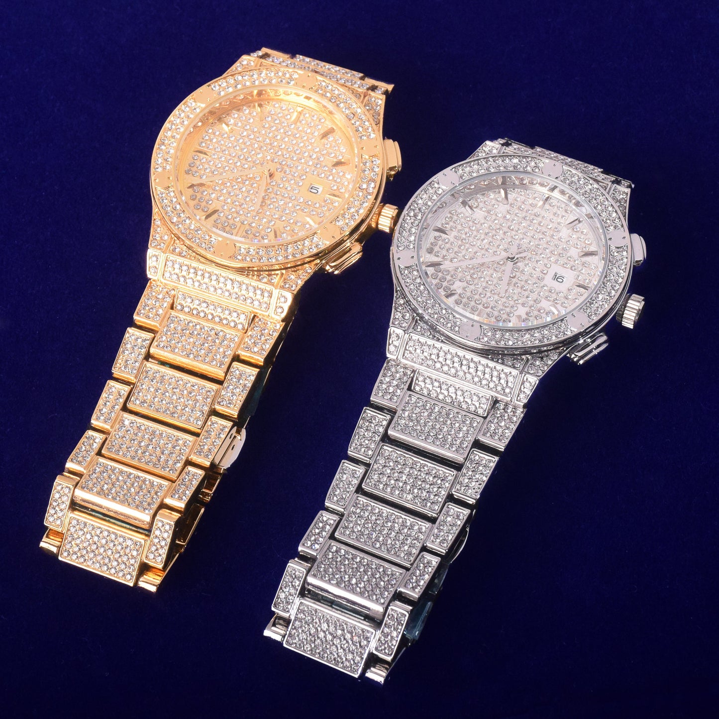 Edelstahl Armbanduhr "Orologio Nastro scintillante no.377" - PITANI