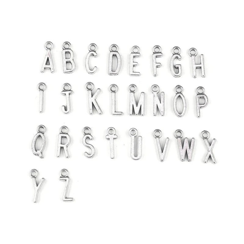 Edelstahl Kreuz Buchstaben Armband "Croce Iniziale Delicata no.306" - PITANI
