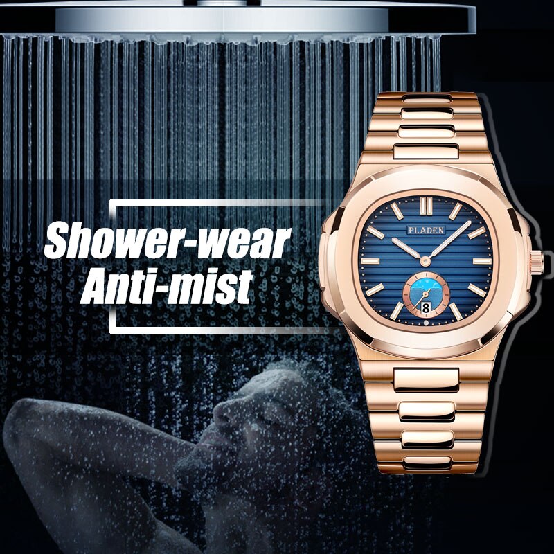 Edelstahl Armbanduhr "Luna"