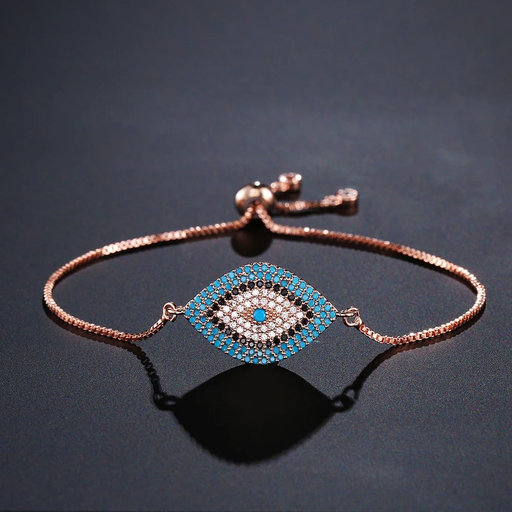 Edelstahl/Stoff Armband "Turco Alla Moda no.556" - PITANI