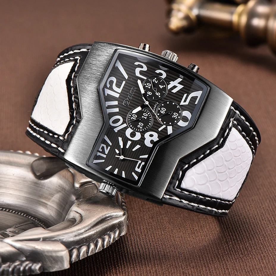 Leder Armbanduhr "All'aperto no.816" - PITANI