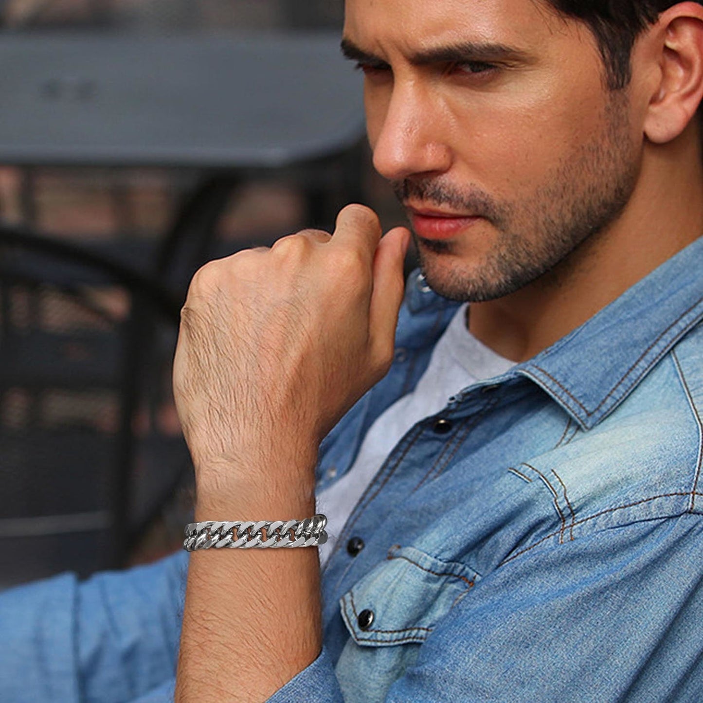Edelstahl Armband "Hip Hop" - PITANI