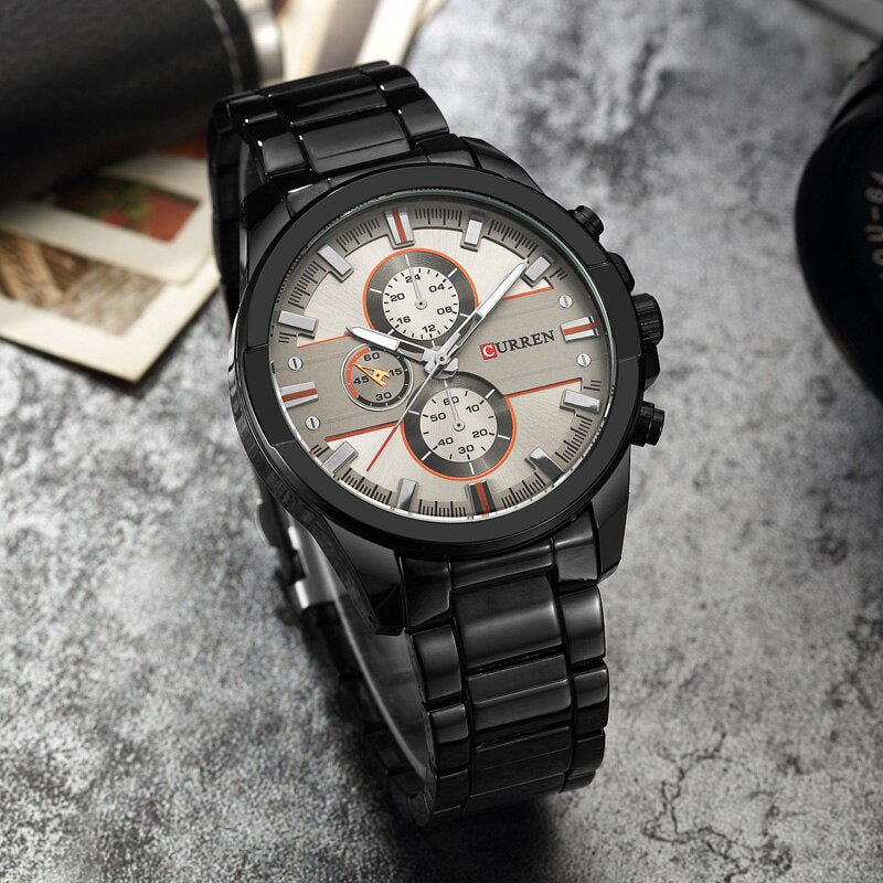 Edelstahl Armbanduhr "Uomo Casuale no.404" - PITANI