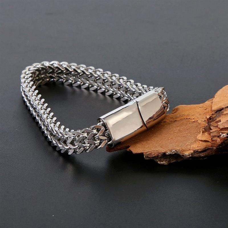 Edelstahl Armband "Doppio strato no.230" - PITANI
