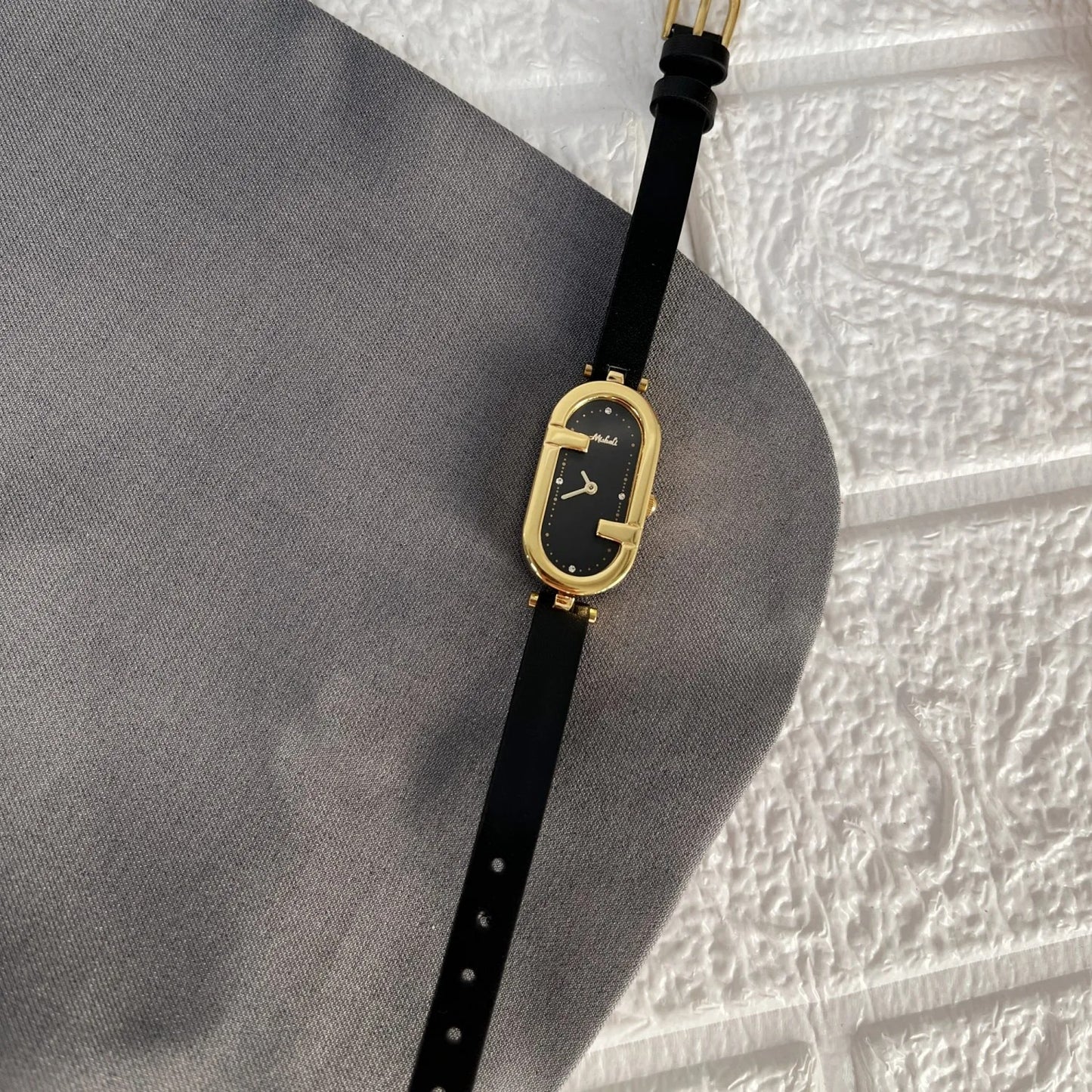 Leder Armbanduhr "Quadrante Retrò no.845" - PITANI