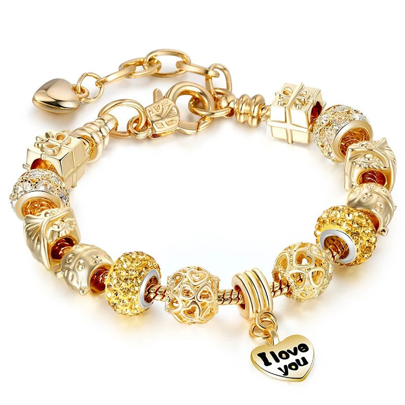 Edelstahl Armband "Ciondolo a Forma Di Cuore no.531" - PITANI