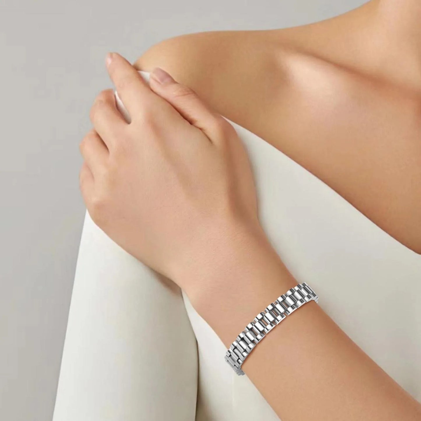 Klasisches Edelstahl Armband "Cinturino classico no.5221" - PITANI