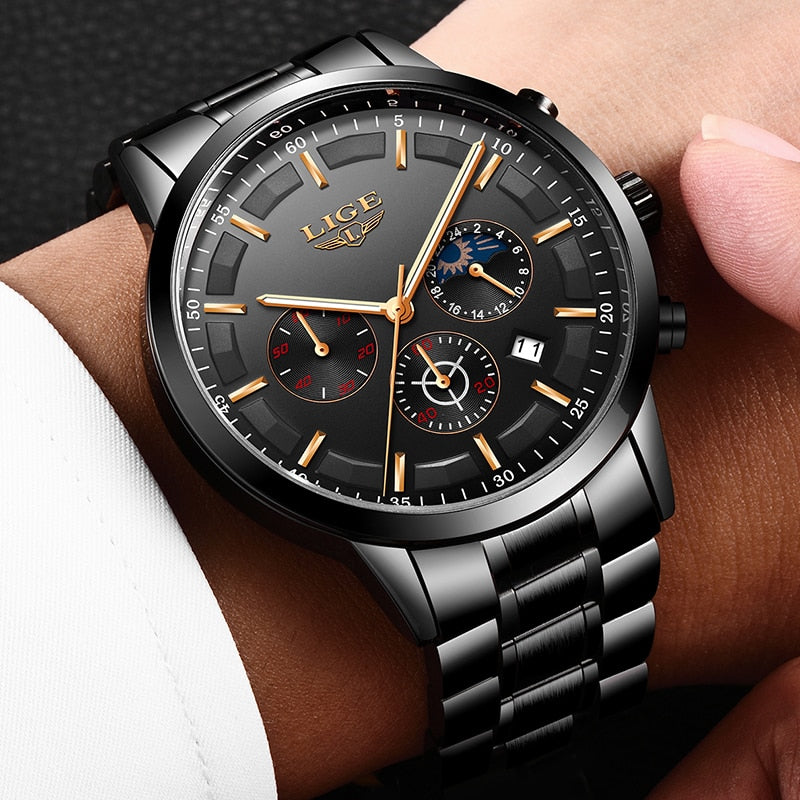 Edelstahl Armbanduhr "Masculino Uomo no.323" - PITANI