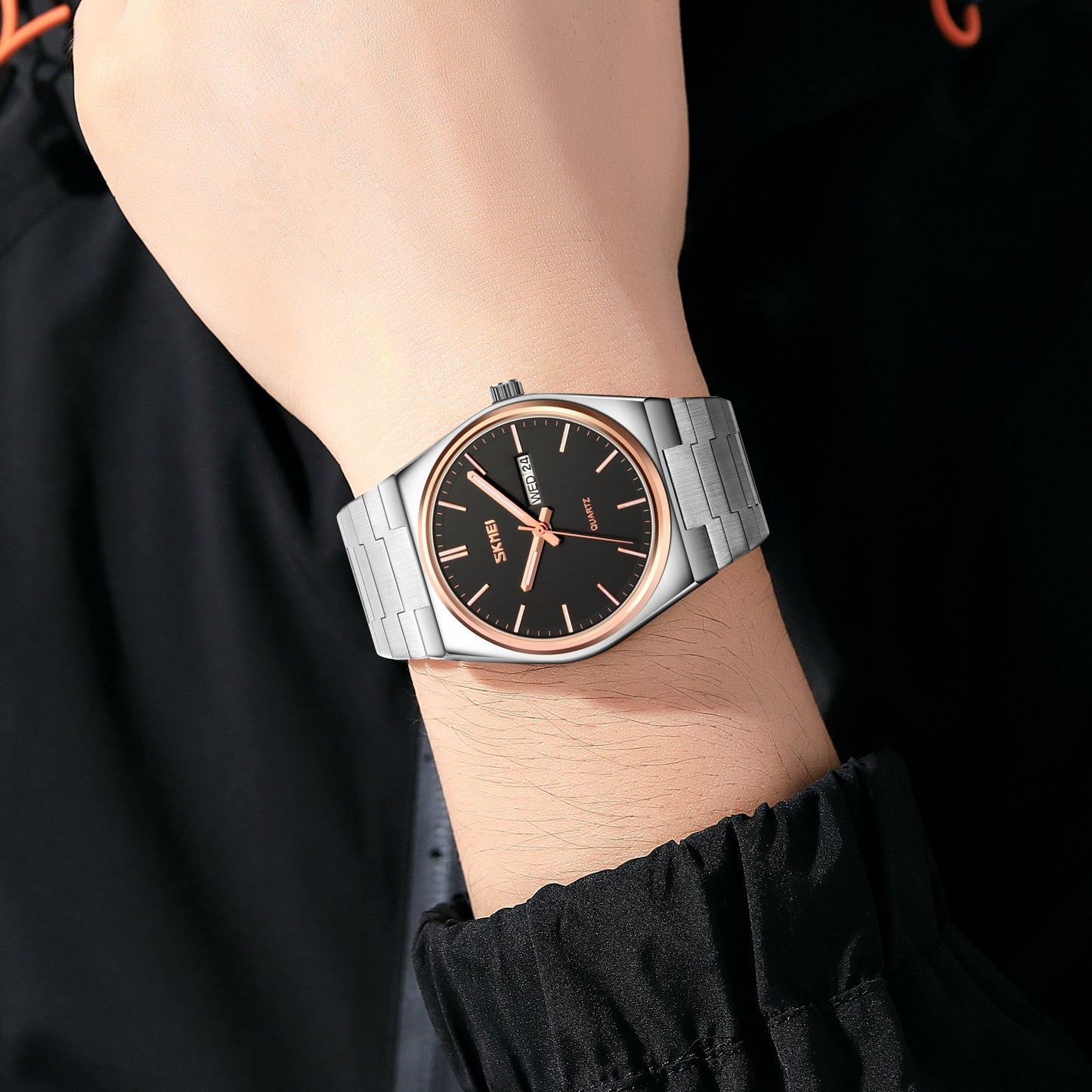 Edelstahl Armbanduhr "Il Tempo vola no.395" - PITANI