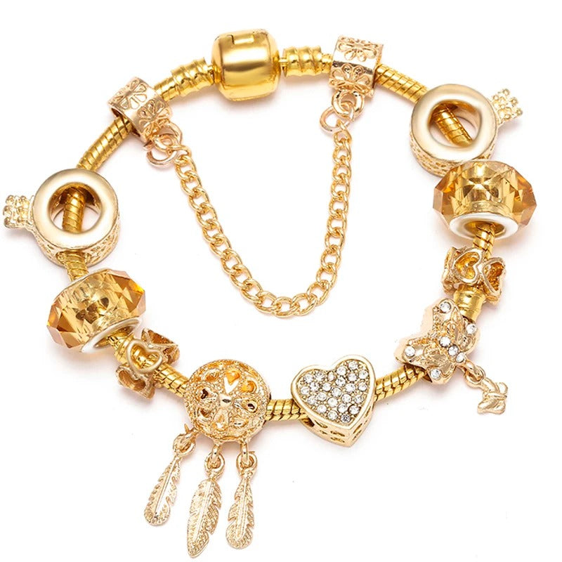 Edelstahl Armband "Ciondolo a Forma Di Cuore no.531" - PITANI