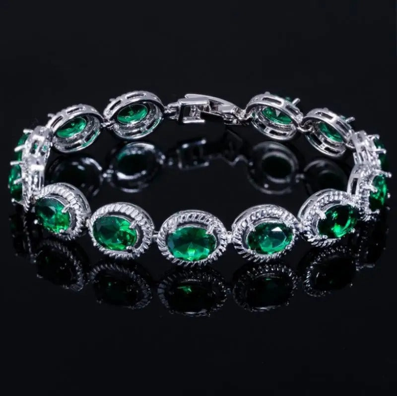 Edelstahl Armband "Reticolato Di Cristallo Ovale no.571" - PITANI