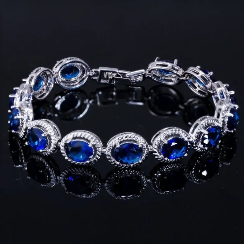 Edelstahl Armband "Reticolato Di Cristallo Ovale no.571" - PITANI