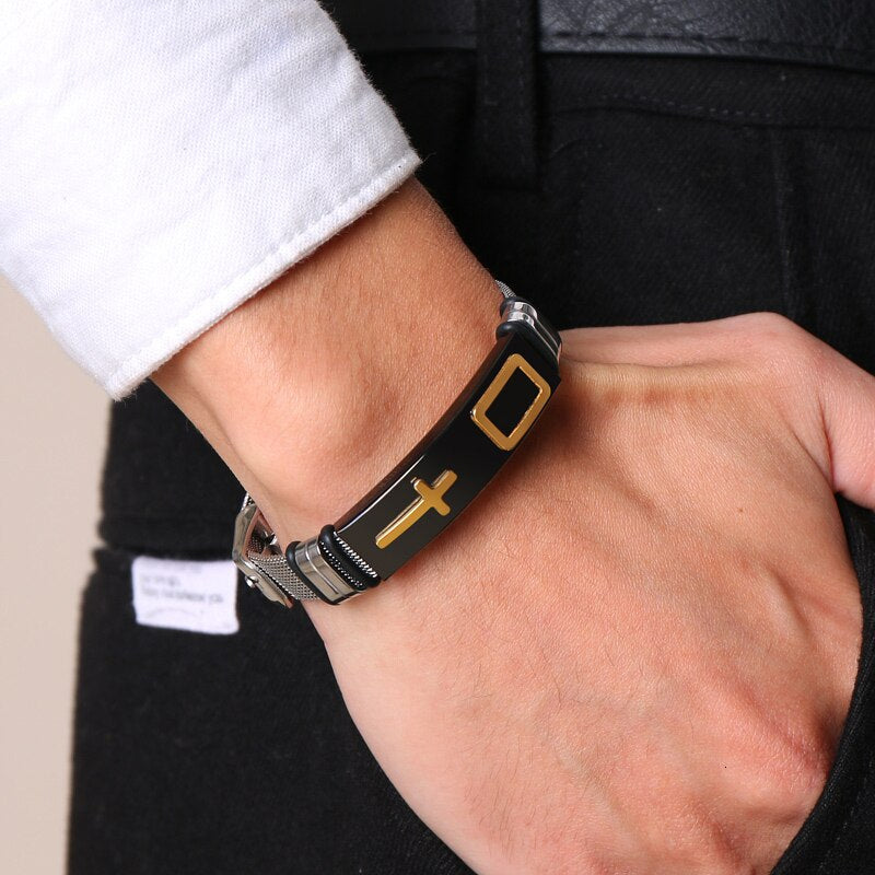 Edelstahl Armband "Preghiera no.245" - PITANI