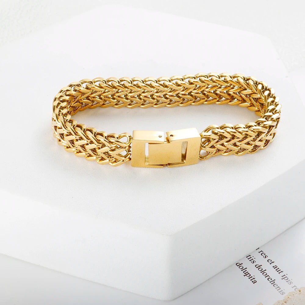 Edelstahl Armband "Oro Pesante e Massiccio no.534" - PITANI