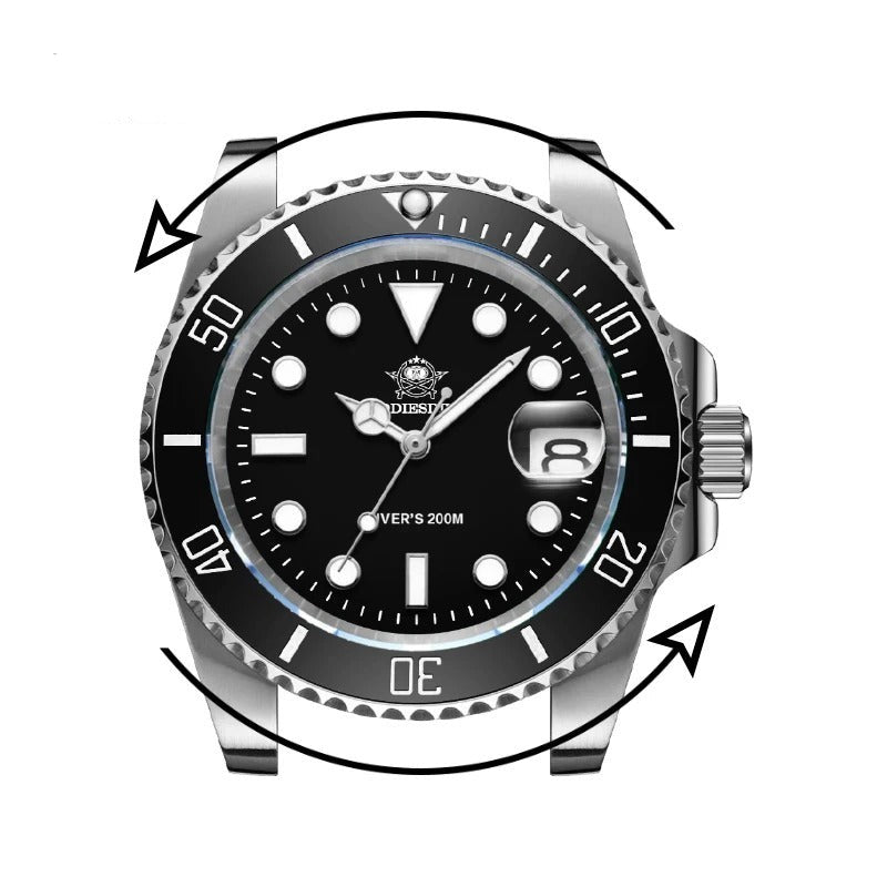 Edelstahl Armbanduhr "Super Luminoso no.392" - PITANI