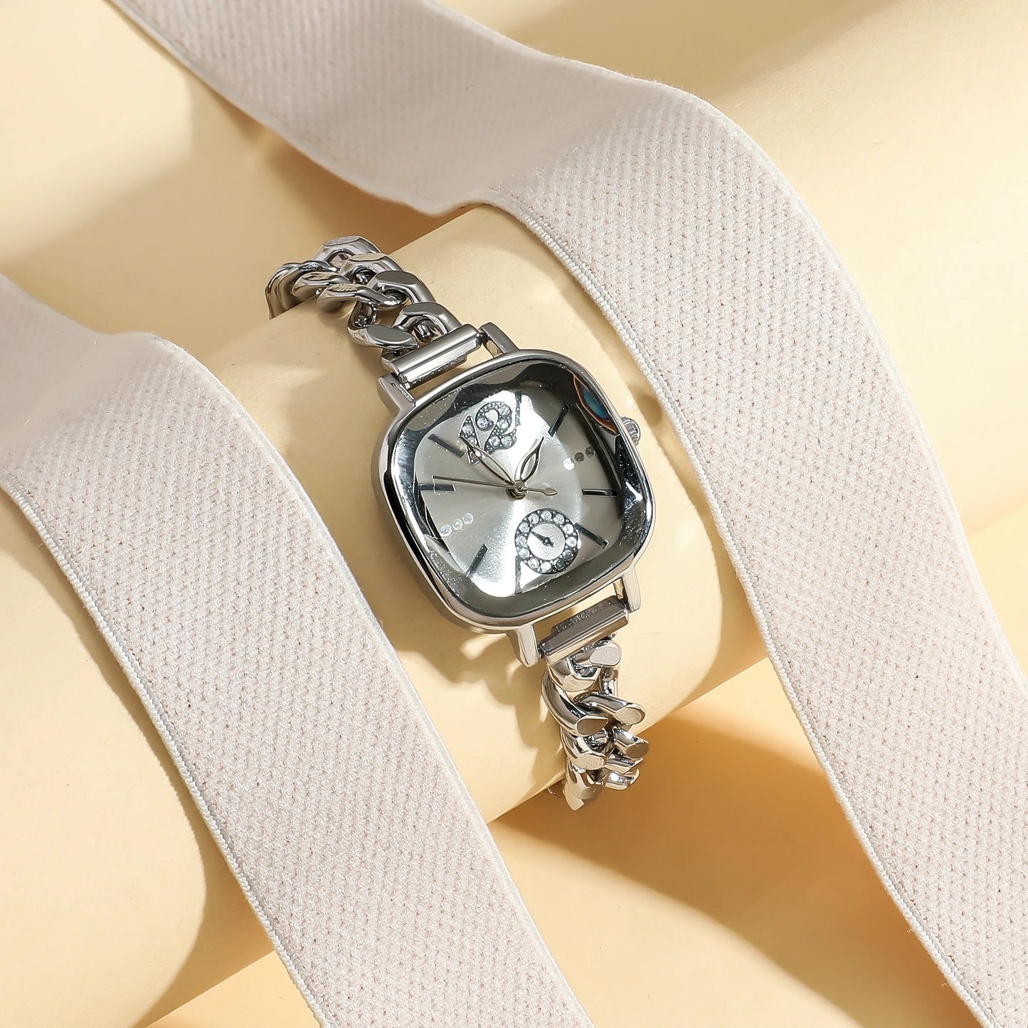 Edelstahl Armbanduhr "Moda Leggera Di Lusso Da Donna no.3140" - PITANI