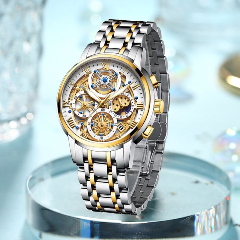 HOT Gold Eckige Uhren Trend Armbanduhr Trend 2021 Trend